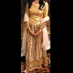 Pakistani / Indian lehengha Fancy SKIRT ONLY